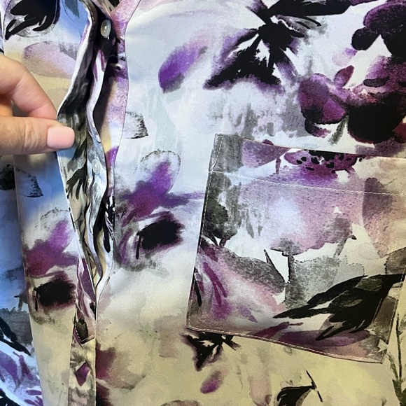 Women s Simply Vera Vera Wang Essential Popover Top - Picture 6 of 7